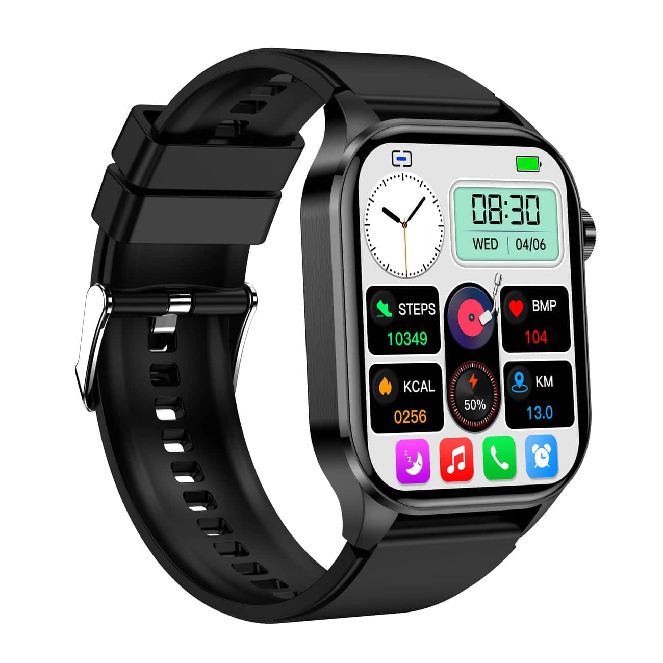 LifeSync Smartwatch met Geavanceerde Gezondheidsmonitoring
