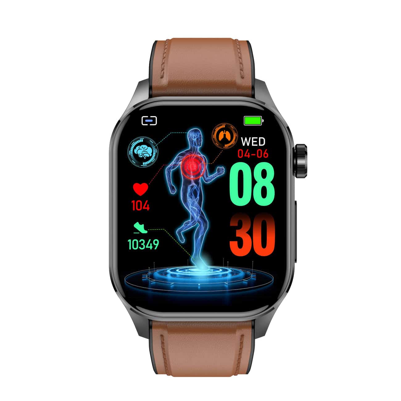 LifeSync Smartwatch met Geavanceerde Gezondheidsmonitoring