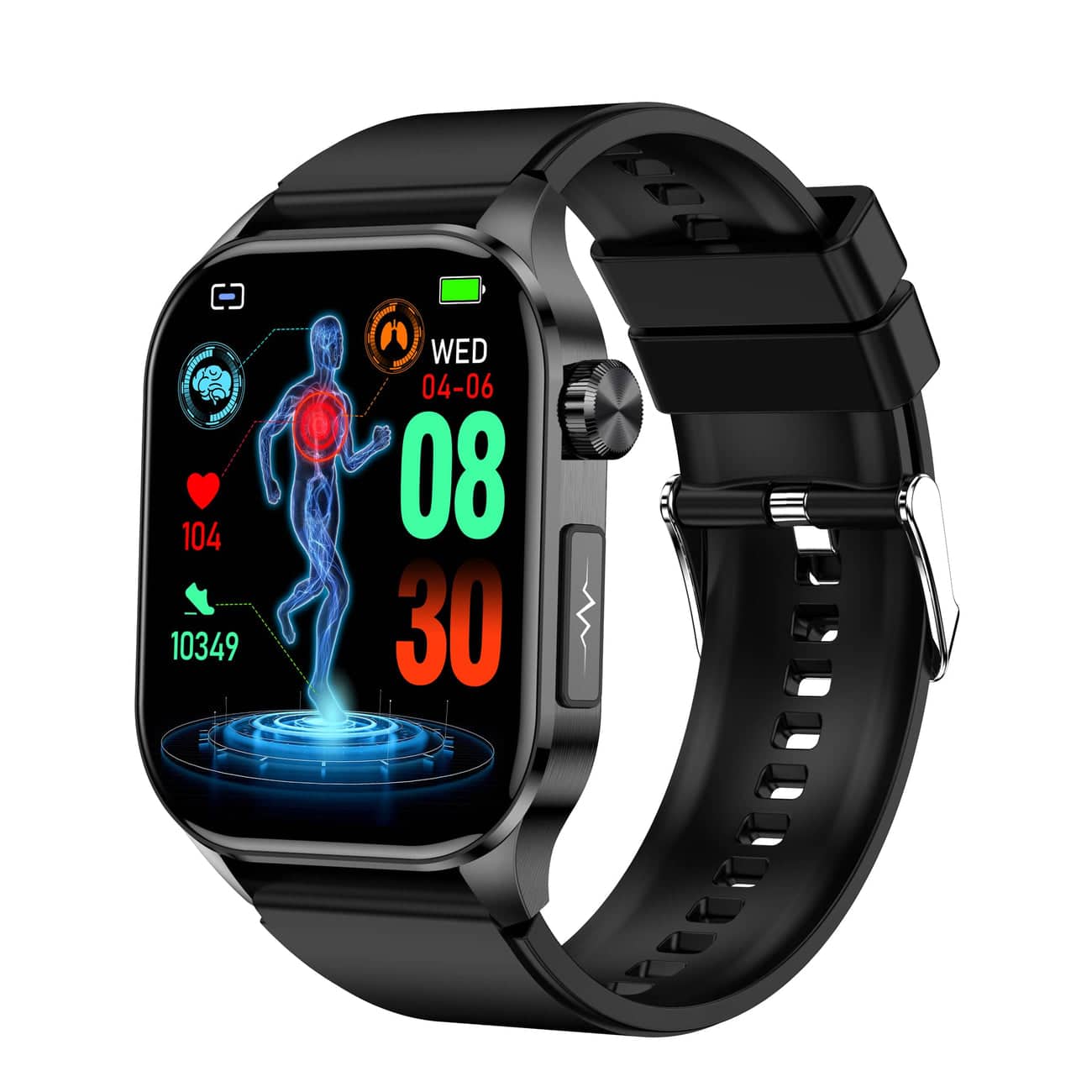 LifeSync Smartwatch met Geavanceerde Gezondheidsmonitoring