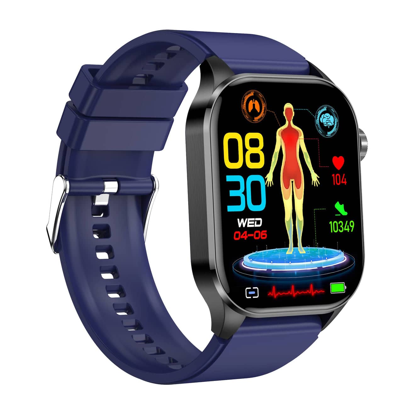 LifeSync Smartwatch met Geavanceerde Gezondheidsmonitoring
