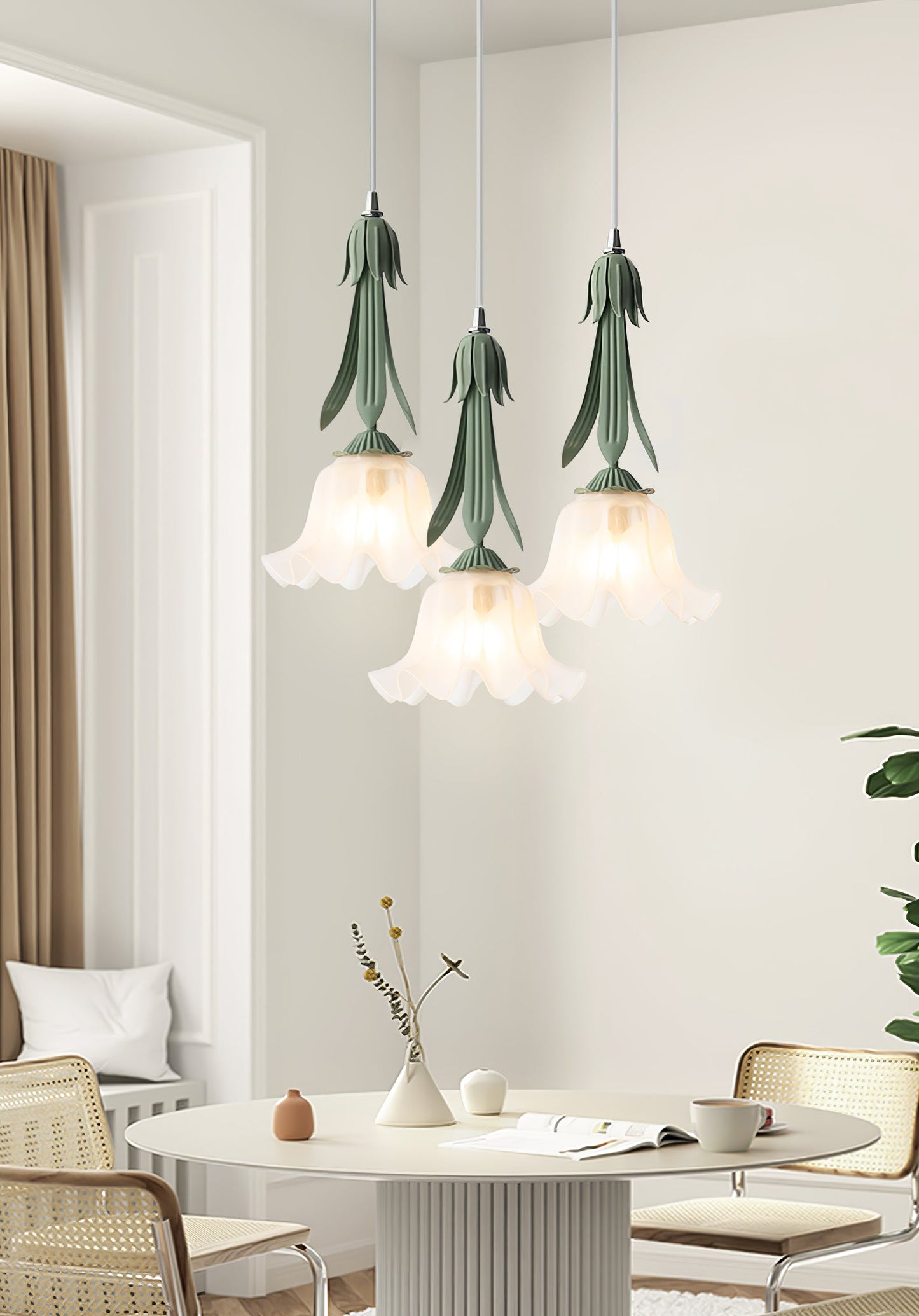 Clochettes - Betoverende Hanglamp met Bloemenmotief