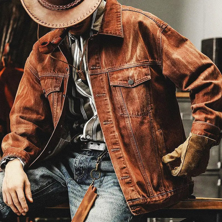 Lincoln Denim Herenjas - Lente Perfectie