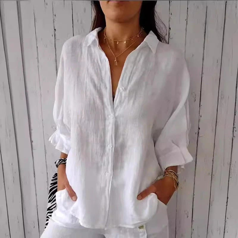 Linnen Blouse voor Dames - Sophie