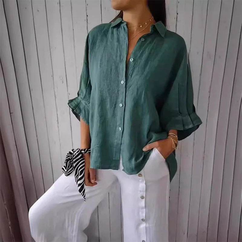 Linnen Blouse voor Dames - Sophie