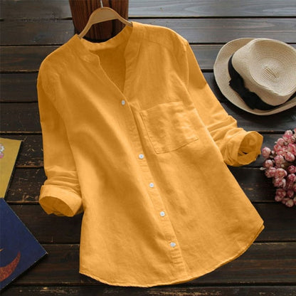 Linnen Damesblouse Marcela - Comfort & Stijl