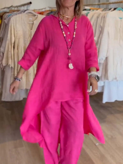 Linnen Damespak Wanda - Elegant en Comfortabel