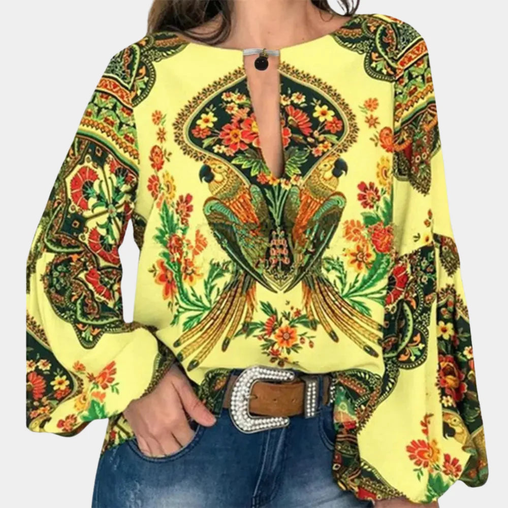 Liora – Elegante Luchtige Zomerblouse Dames