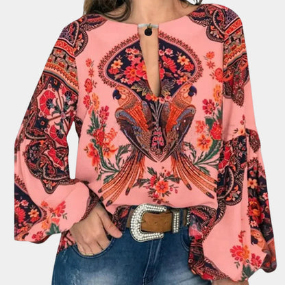 Liora – Elegante Luchtige Zomerblouse Dames