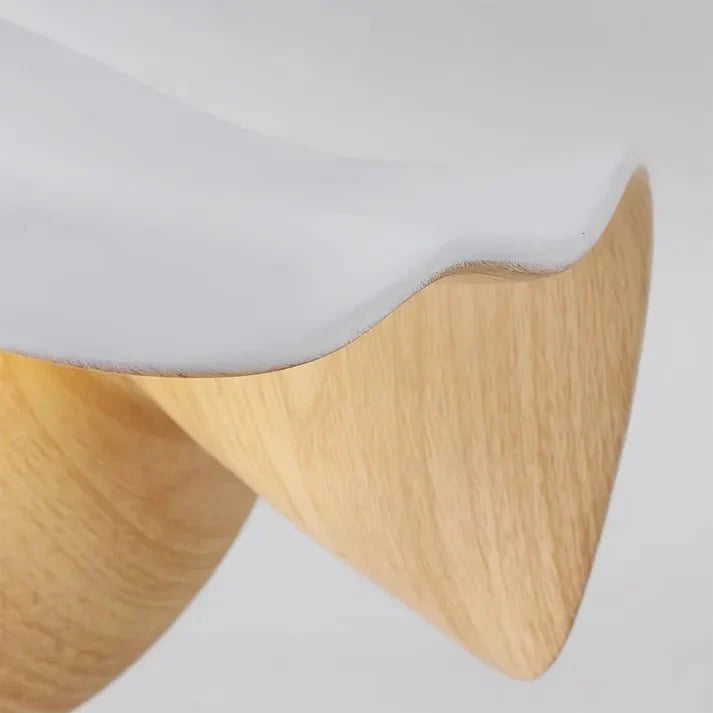 Lotusbloem Patricio - Scandinavische Houten Plafondlamp