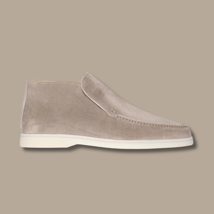 Louine Suède Herenloafers Stijlvol en Comfortabel