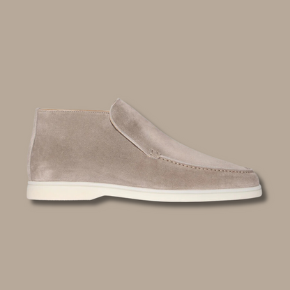 Louine Suède Herenloafers Stijlvol en Comfortabel