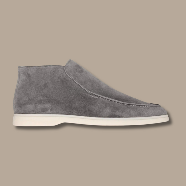 Louine Suède Herenloafers Stijlvol en Comfortabel