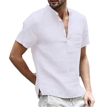 Luchtig Linnen Poloshirt Heren - Felix