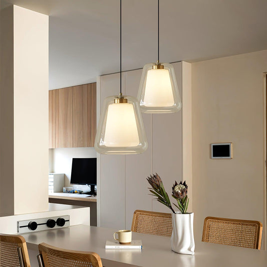 LumiereFluide - Tijdloze Elegante Hanglamp voor Modern Interieur