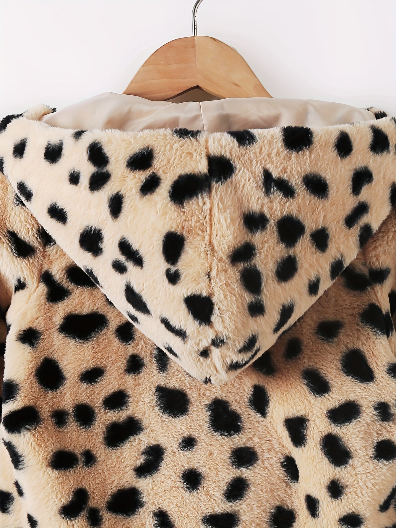 Luipaardprint Meisjes Fleece Jas - Warm en Stijlvol