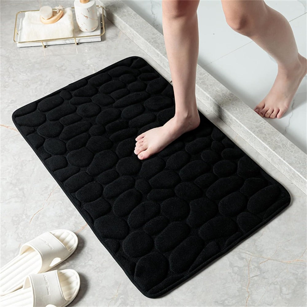 Luxe Antislip Badmat met Kiezelstructuur
