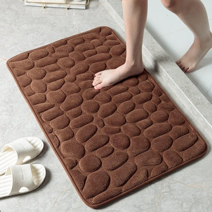 Luxe Antislip Badmat met Kiezelstructuur