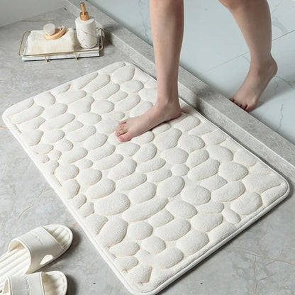 Luxe Antislip Badmat met Kiezelstructuur