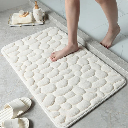 Luxe Antislip Badmat met Kiezelstructuur