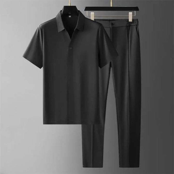 Luxe Grayson Polo en Pantalon Set Heren