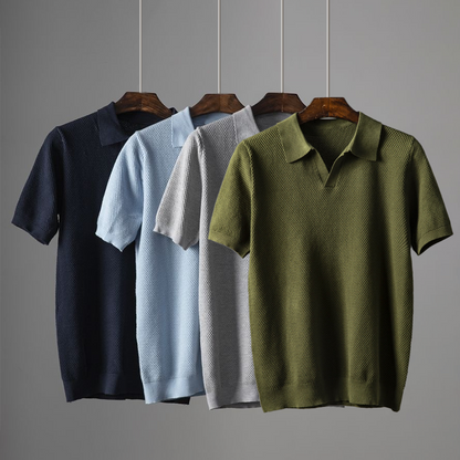 Luxe Herenpolo van Peruaans Biokatoen