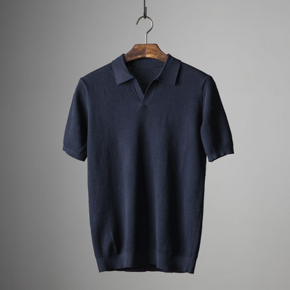 Luxe Herenpolo van Peruaans Biokatoen