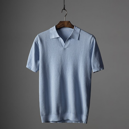 Luxe Herenpolo van Peruaans Biokatoen