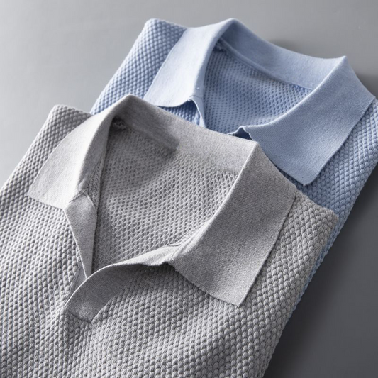 Luxe Herenpolo van Peruaans Biokatoen