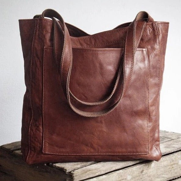 Luxe Leren Dames Tote Handtas