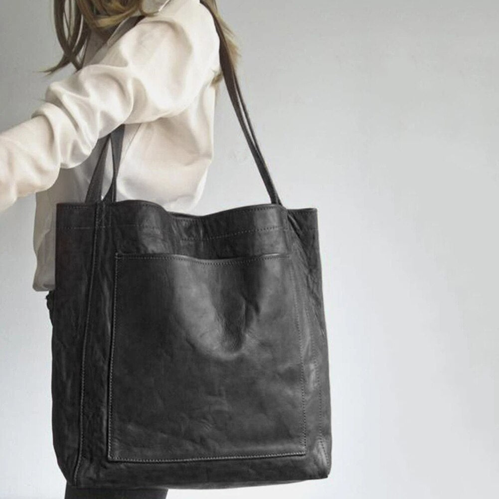 Luxe Leren Dames Tote Handtas