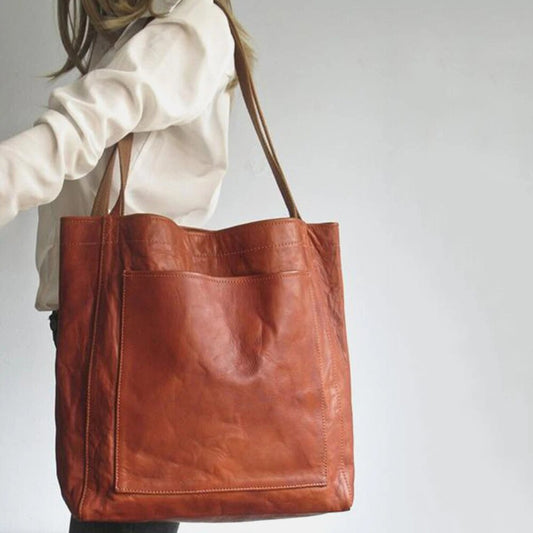 Luxe Leren Dames Tote Handtas