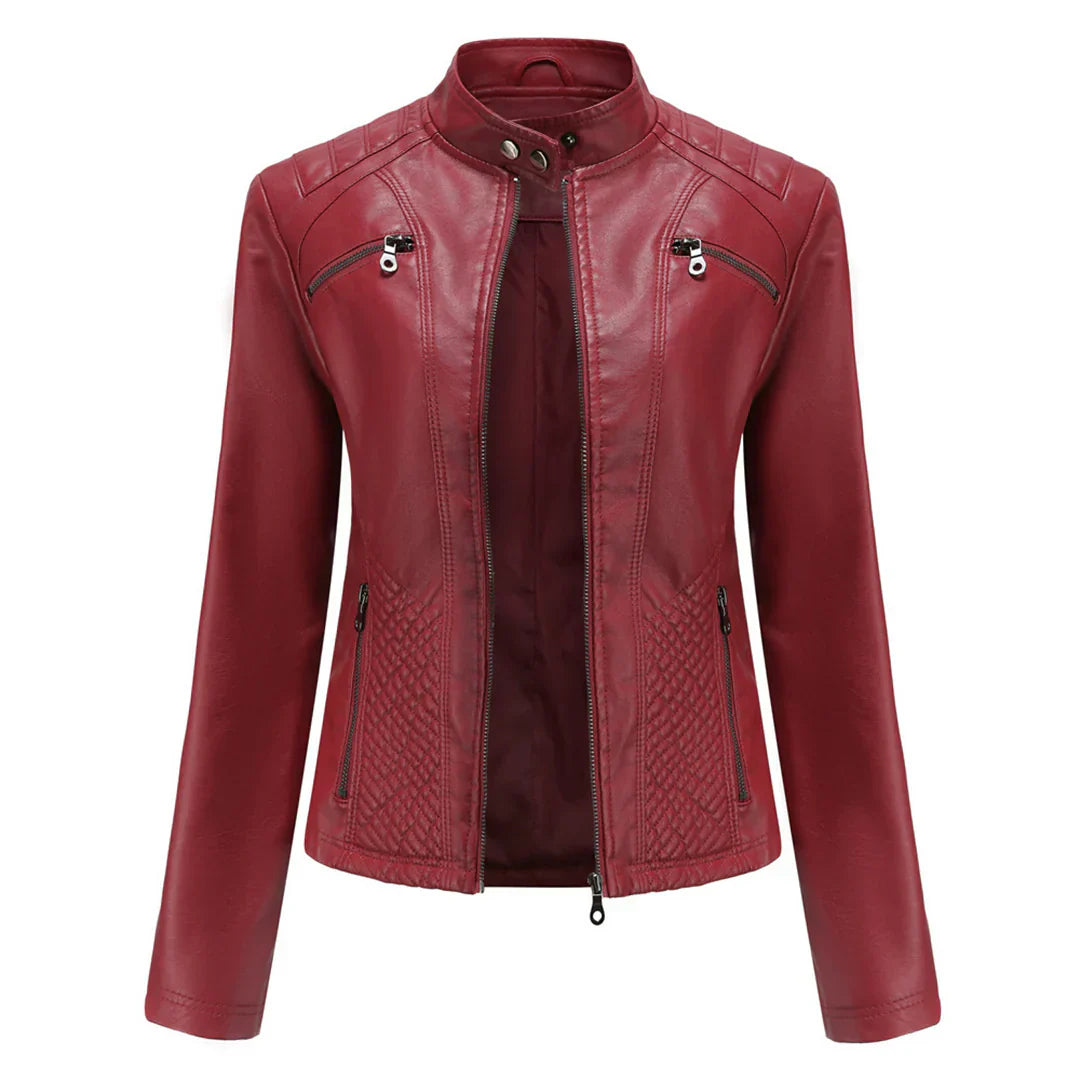 Luxe Leren Damesjas met Tijdloos Design
