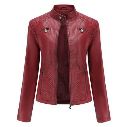 Luxe Leren Damesjas met Tijdloos Design