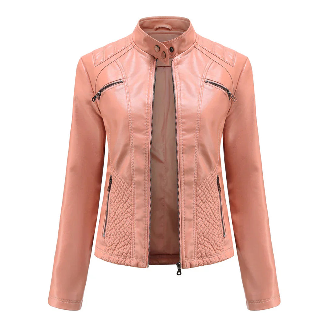 Luxe Leren Damesjas met Tijdloos Design