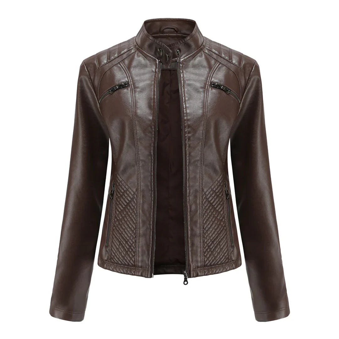Luxe Leren Damesjas met Tijdloos Design