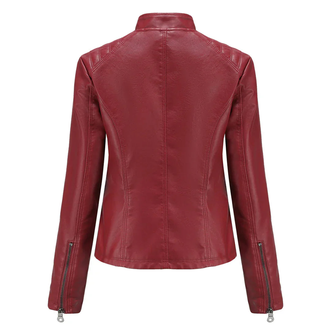 Luxe Leren Damesjas met Tijdloos Design