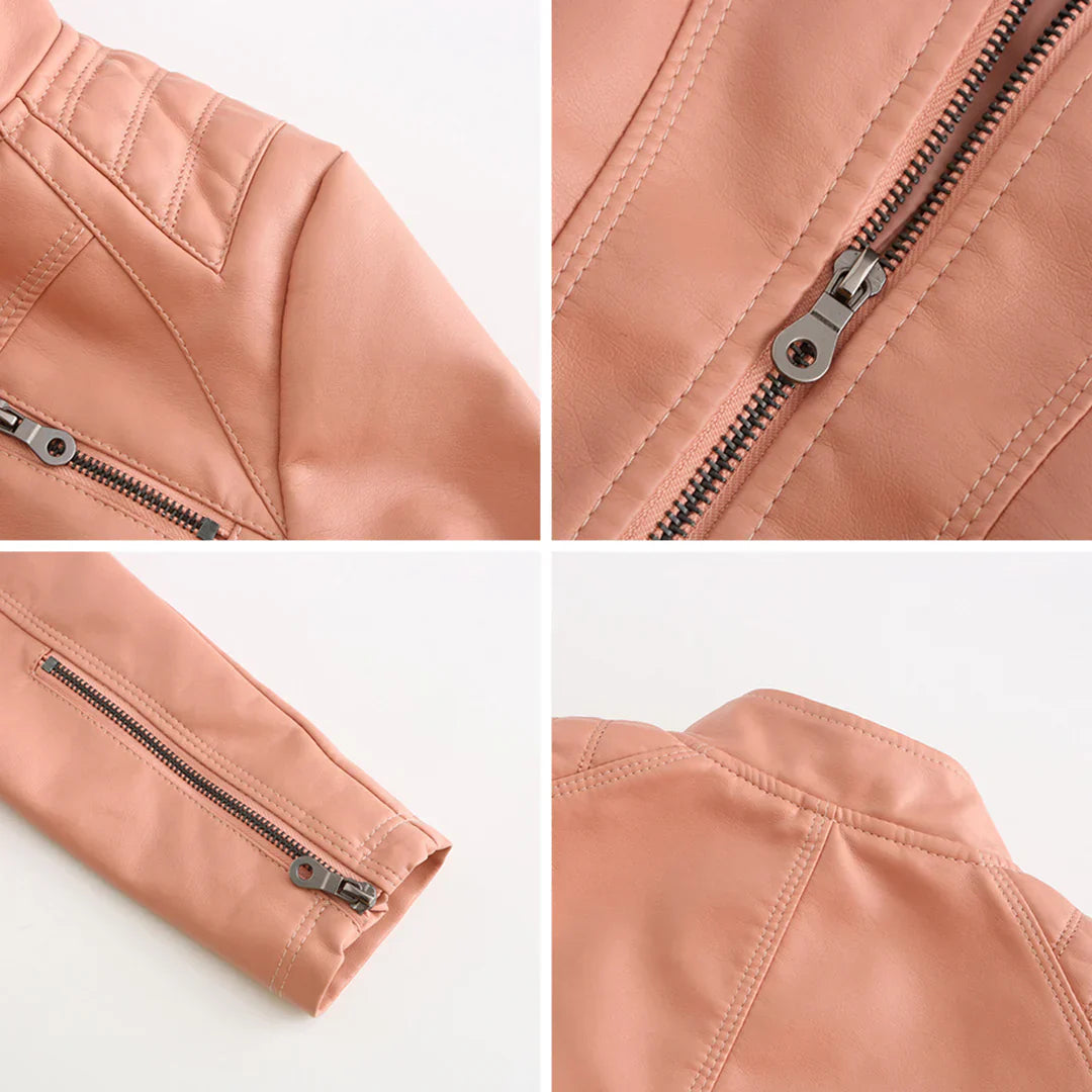 Luxe Leren Damesjas met Tijdloos Design
