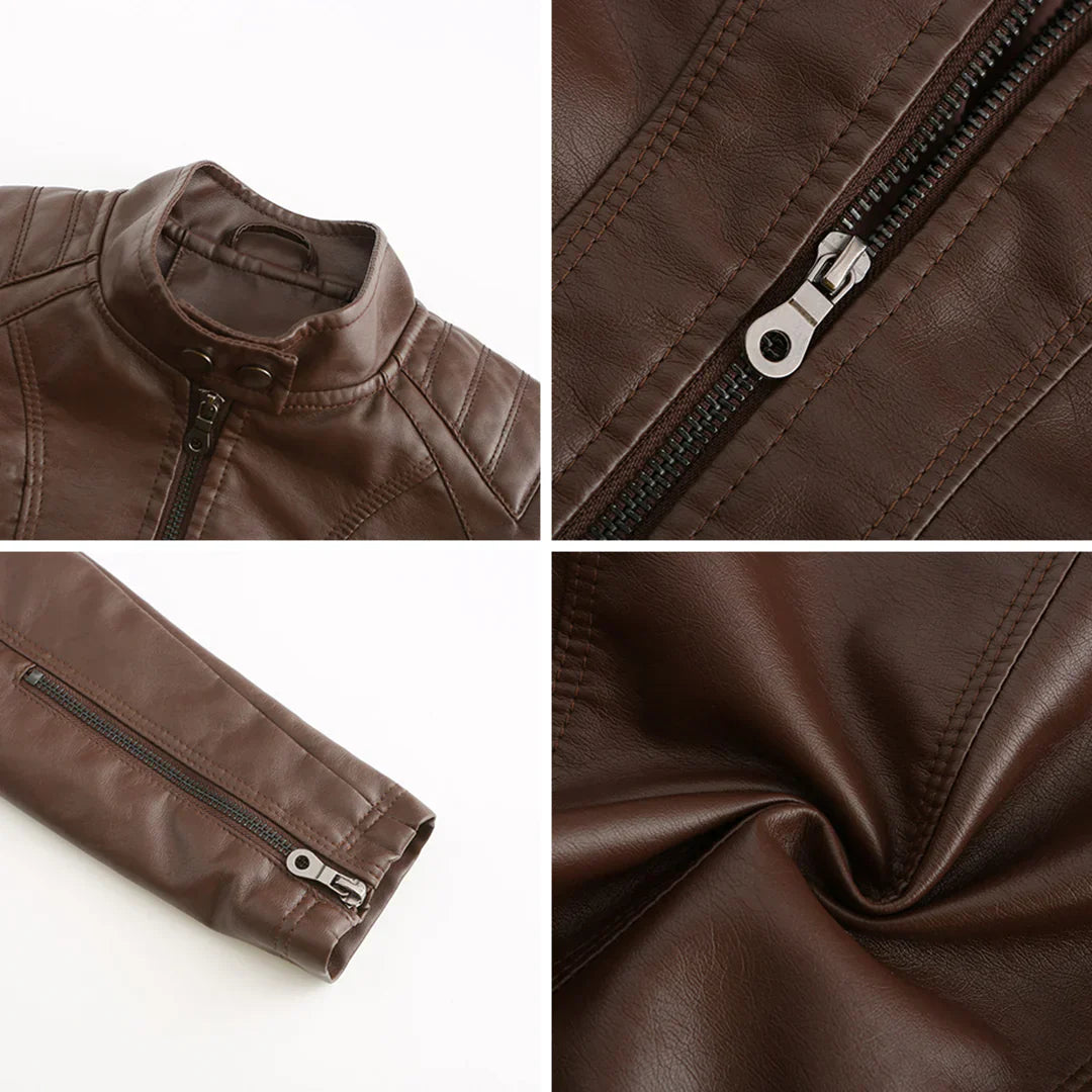 Luxe Leren Damesjas met Tijdloos Design