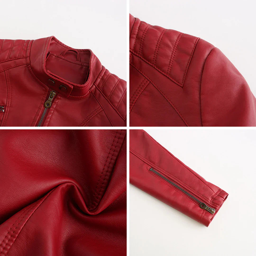 Luxe Leren Damesjas met Tijdloos Design