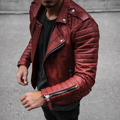 Luxe Leren Herenjas Marcus Stijlvol Design