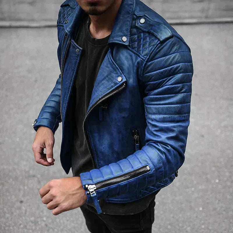 Luxe Leren Herenjas Marcus Stijlvol Design