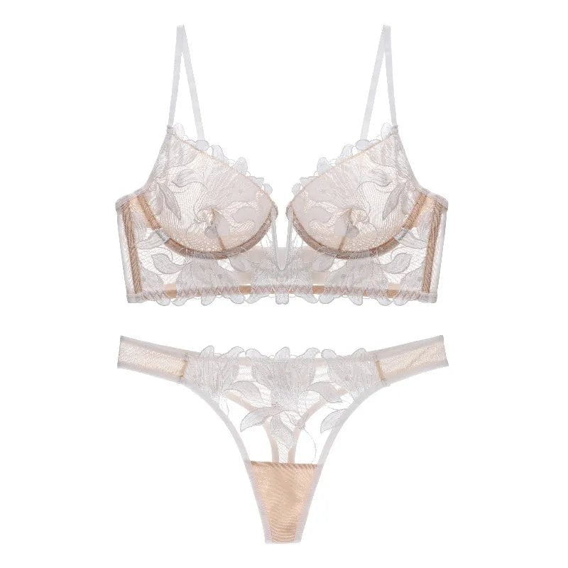 Luxe Lingerieset Met Franse Bloemenkant