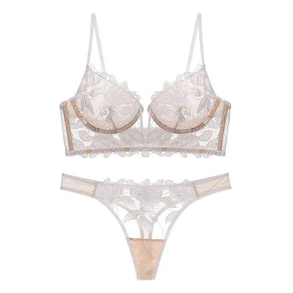 Luxe Lingerieset Met Franse Bloemenkant