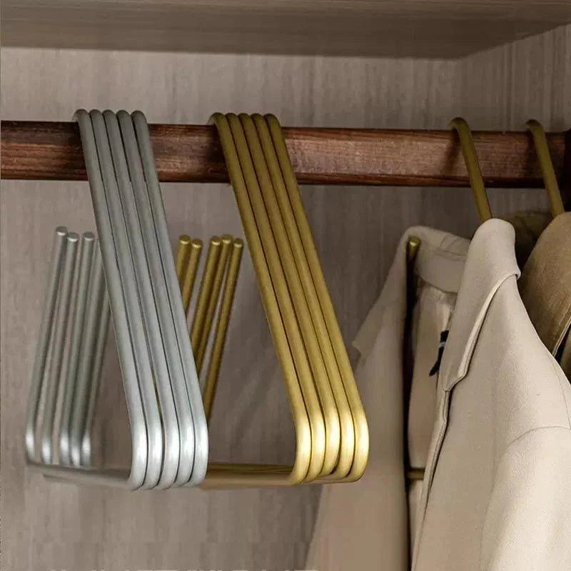 Luxe Metalen Kledinghangers Set van 5