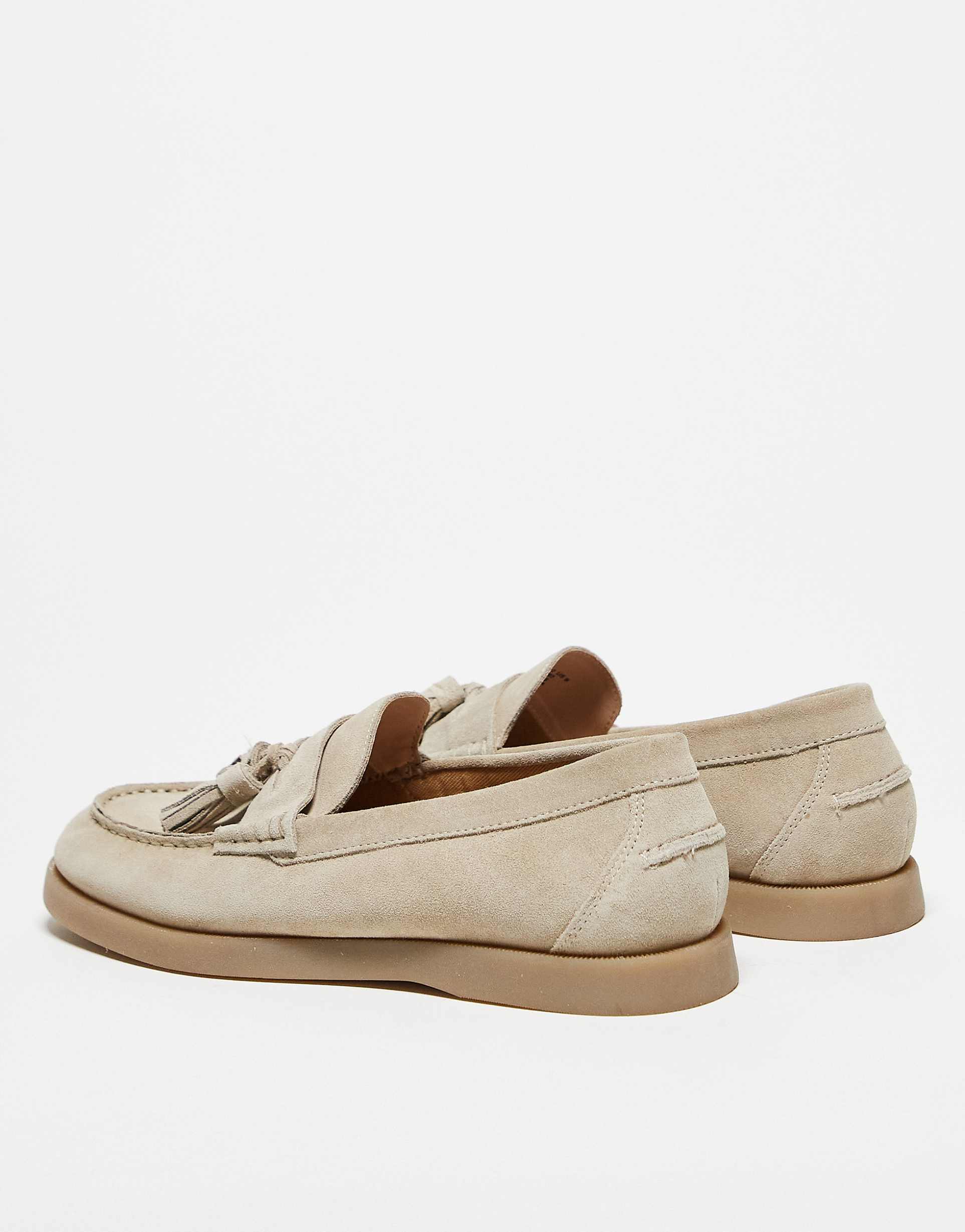 Luxe Suède Loafers met Kwastdetails