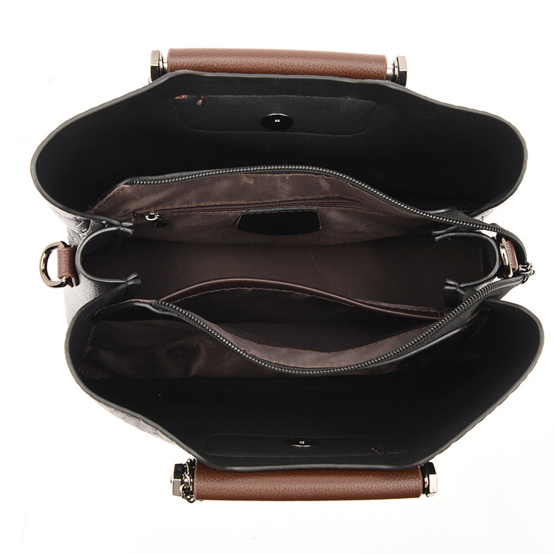 Luxe Teak Stijlvolle Dameshandtas