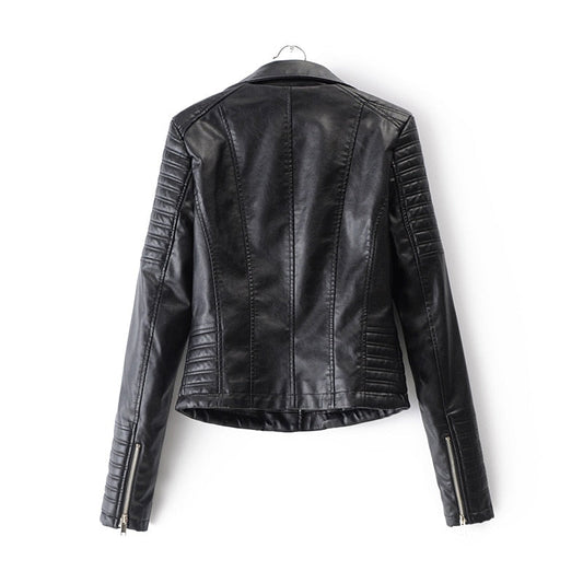 Lyrica Dames Motorjas met Asymmetrische Rits