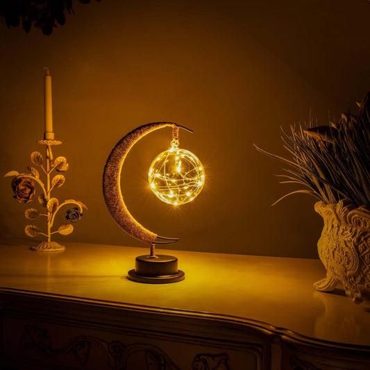 Magische Maanlamp met Halve Maan Design