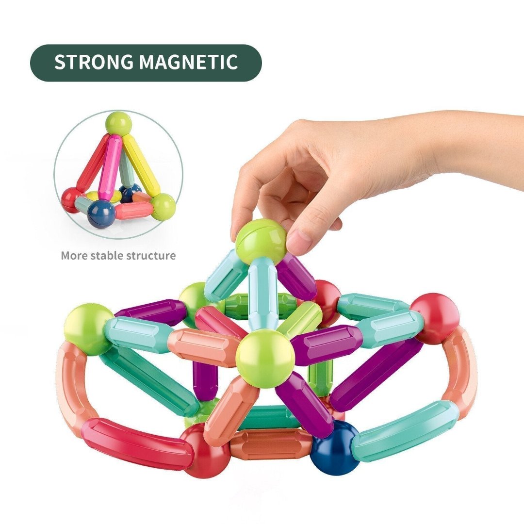 Magnetische Bouwstenen met Gratis Opbergbox