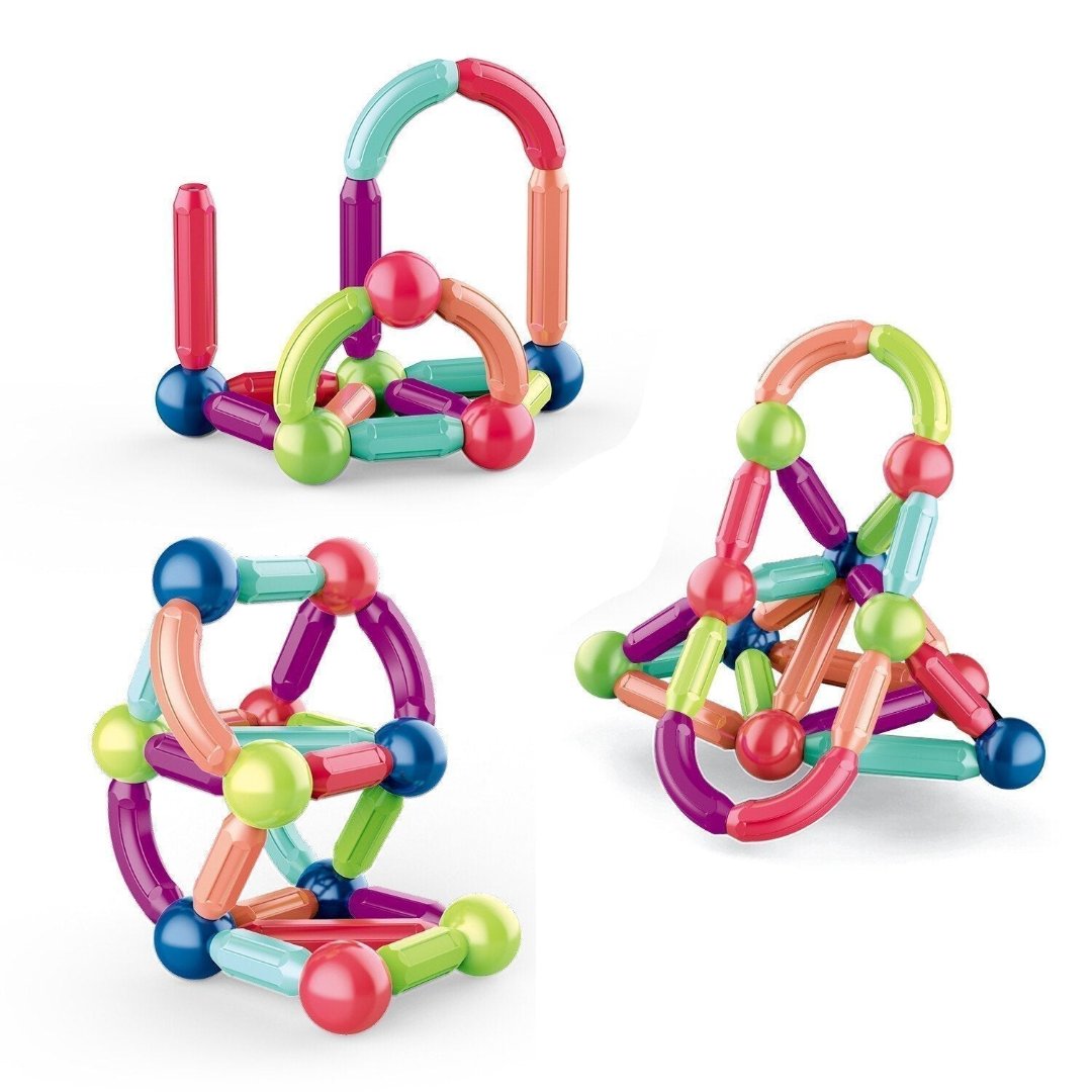 Magnetische Bouwstenen met Gratis Opbergbox